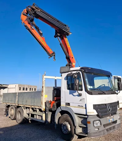 Actros 2544 gru Palfinger PK 20002 Performance
