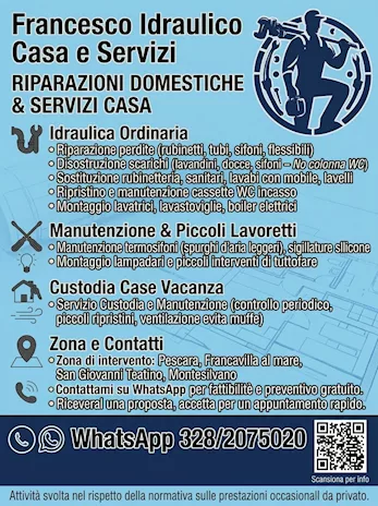 Idraulico Riparazioni Manutenzioni Tuttofare