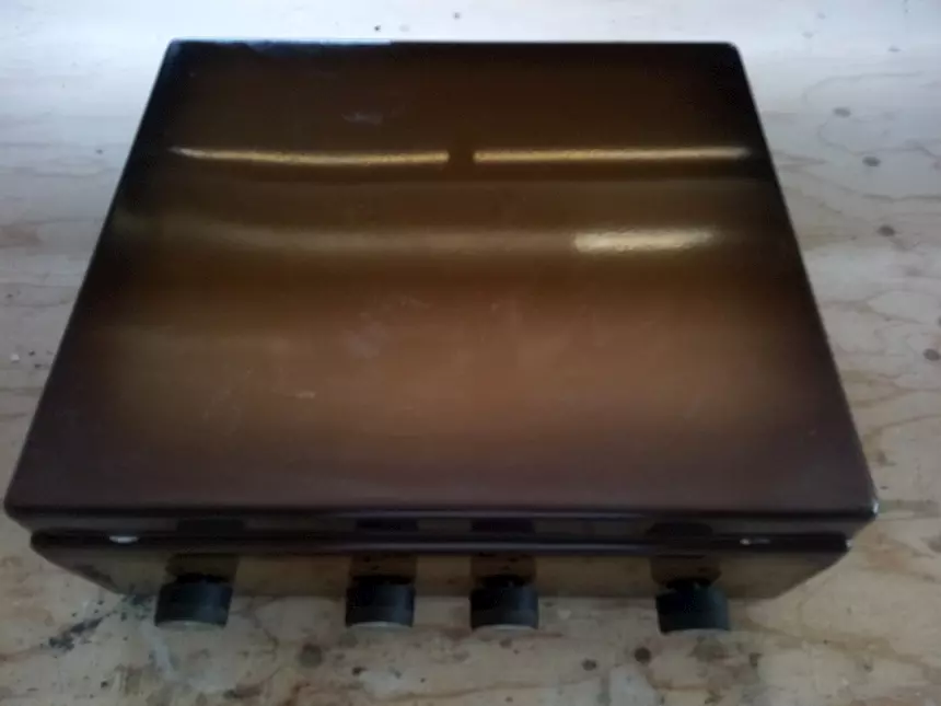 Piano cottura da appoggio Bompani a fuochi a gas GPL o metano, modello robusto - Foto 2