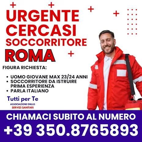 Cercasi soccorritore a Roma da istruire
