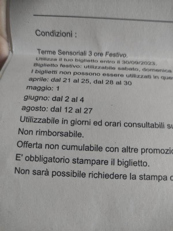 Terme sensoriali di Chianciano