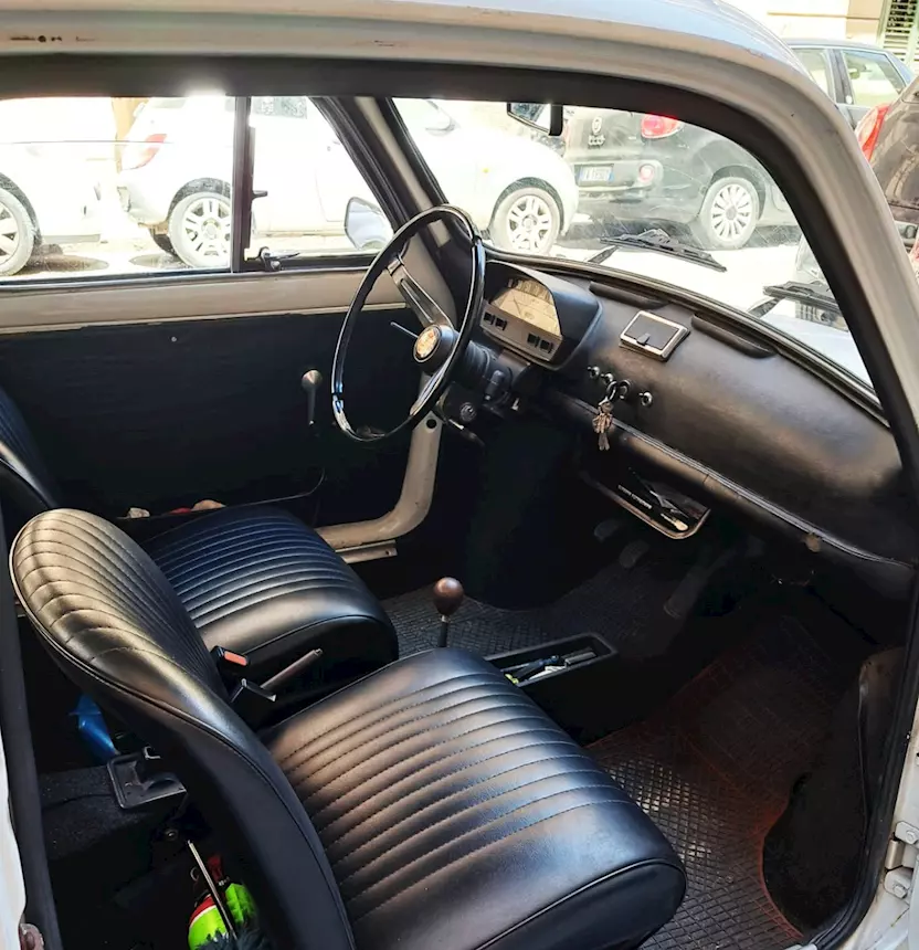 Fiat 500L versione lusso 1969, Bianco, 21.000 km Anno 1960, cambio manuale - Foto 3