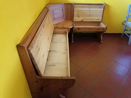 Panca stile montagna