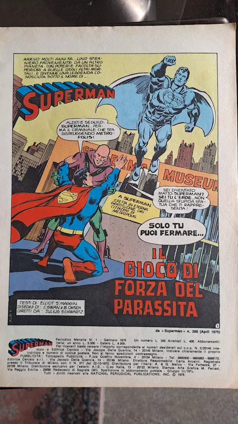 Foto 3 Fumetto Superman