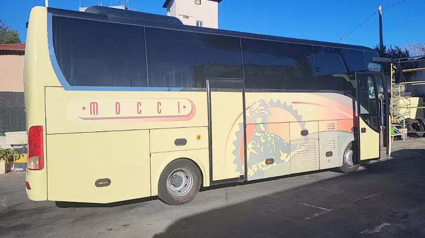 Mercedes-Benz Atego del 2018 Km 537464 Euro 6, marca motore, cilindrata 7.698