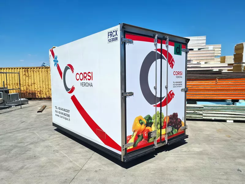 Cassone per furgone usato, marca Unitrans mod