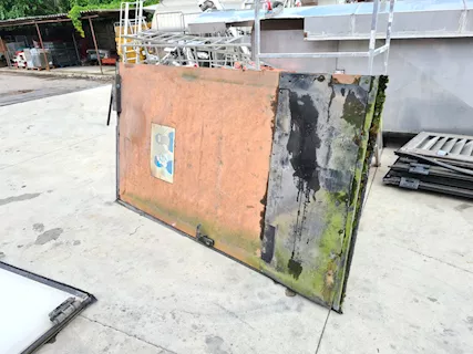 Porta a libro x aree industriali usata - Foto 4