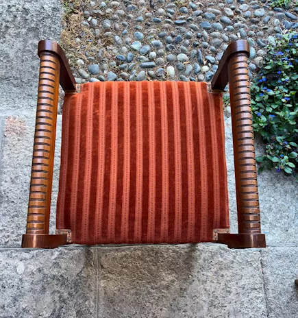 Sgabelli per pianoforte o panca da toeletta, in legno - Anteprima 4