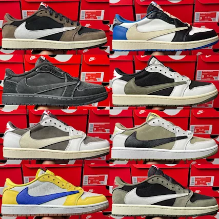 Jordan 1 Low x Travis Scott dal 36 al 47,5