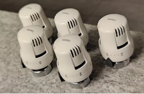 N° 5 Caleffi serie 200000 comando termostatico per valvole