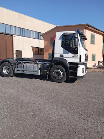 Iveco Stralis 190 S360 Cassone Scarrabile Anno 2013 Euro 5, marca MEC - Anteprima 3