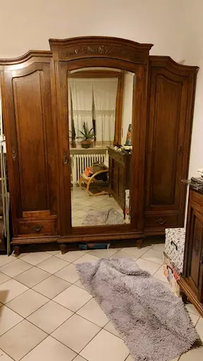Armadio tre ante inizio '900