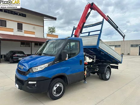 Iveco New Daily 35-150 ribaltabile gru Fassi