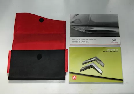 Manuale uso Citroën C1 con manutenzione e custodia