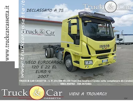 Iveco Eurocargo 120E22 EL Declassato 74.90 - 2007-€4