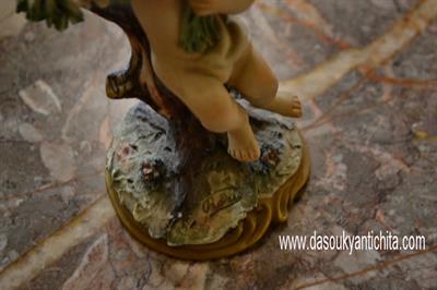 Statuina angioletto in porcellana Capodimonte firmato Rori, in ottime condizioni - Foto 4