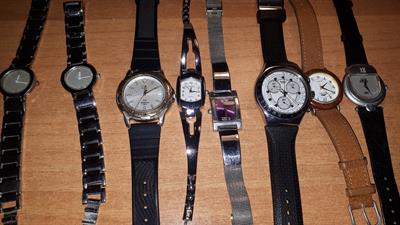 13 orologi usati funzionanti in buonissimo