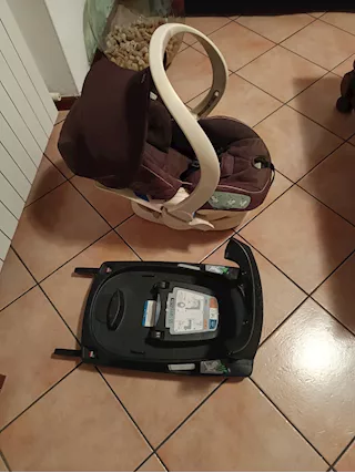Culla e carrozzina