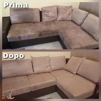 Lavaggio divani a Domicilio