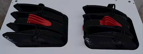 Portasci magnetico di marca GEV, Modello Vetta sono a coppia