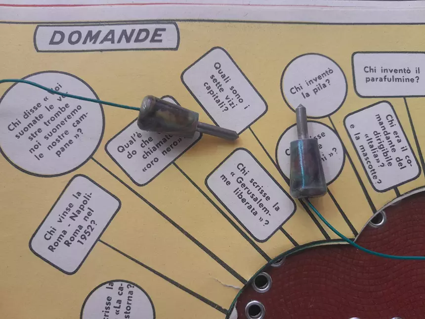 Foto 5Gioco da tavolo vintage educativo ed elettrico