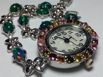 Orologio in Argento 925, quadrante in Madreperla - Foto 2