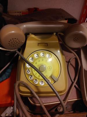 Telefono vintage anni '70 Siemens S62 Ed.III 7311