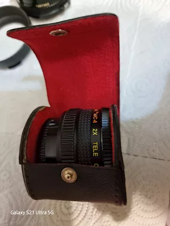 Canon con vari obiettivi e riduttore - Anteprima 5