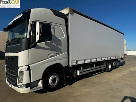 Volvo FH 420 centinato 9,60 e sponda Dhollandia