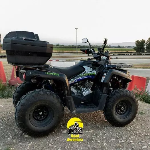 quad come nuovo compreso bauletto