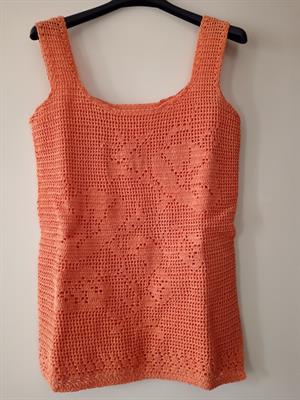 Canotta uncinetto tg S cotone 100%