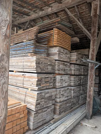 Tavole da ponteggio usate, in legno, in ottime condizioni - Foto 2