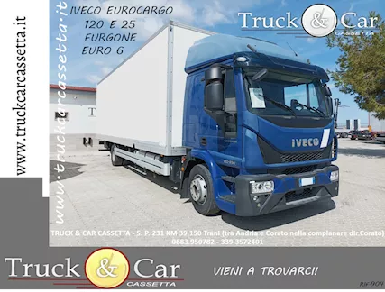IVECO EUROCARGO 120E25-2017-FURGONE-EURO 6