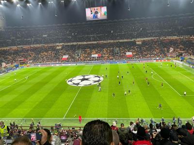 Milan - Lecce 2 anello rosso centrale