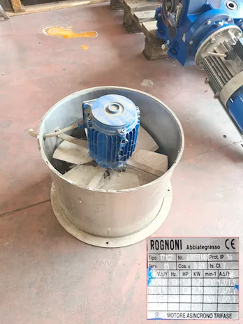 Ventilatore assiale industriale usato, marca Rognoni mod - Foto 2