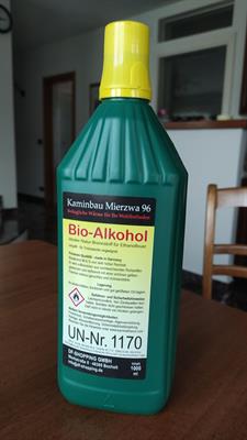 28 litri di bioetanolo di alta qualità per stufe