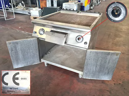 Griglia professionale per cottura carne usata, marca Mareno mod - Foto 2