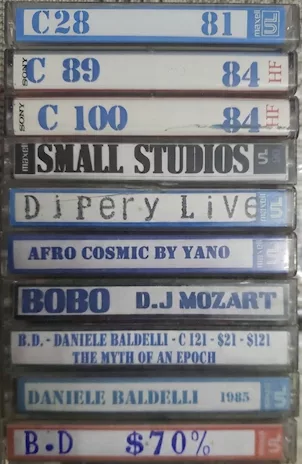 Audiocassette musicassette Afro Funk Disco