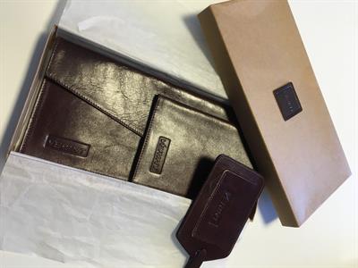 PORTADOCUMENTI da VIAGGIO elegante SET regalo