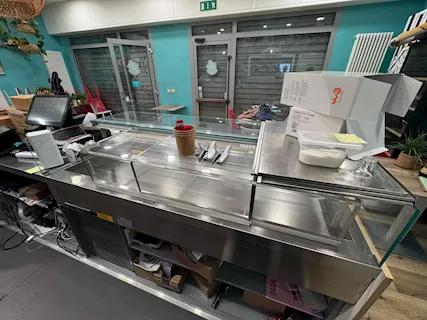 Banco Bar VETRINA lungo 1720 drop-freddo ventilato