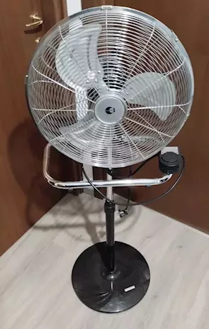 Ventilatore industriale 3 velocità con piantana