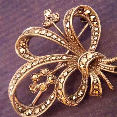 Spilla vintage in argento - Foto 2
