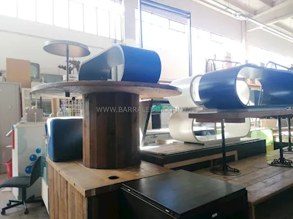 Tavolo Tondo Legno 38524
