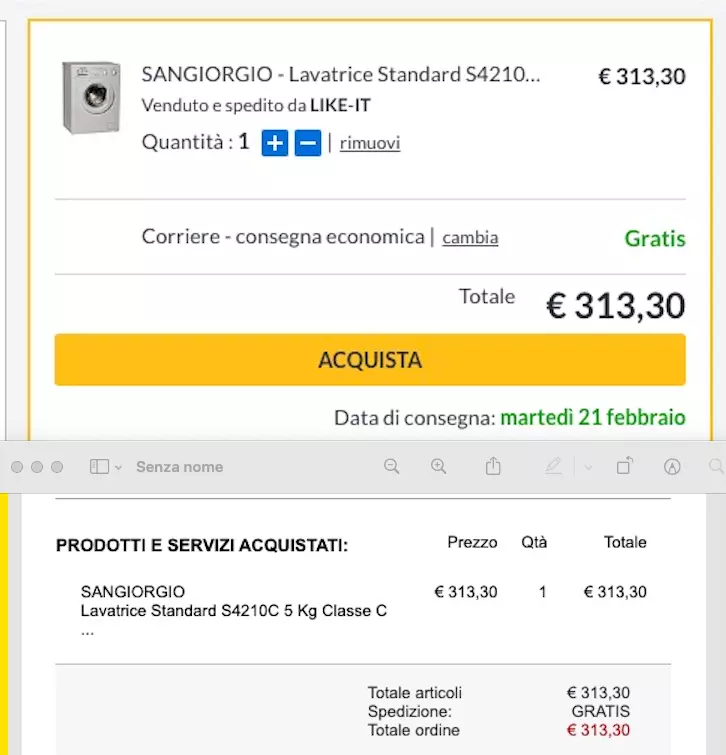 Regalo lavatrice 5 kg - Foto 3