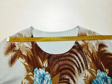 Maglia blusa donna molto versatile viscosa - TG. L, colore su, in ottime condizioni - Foto 6