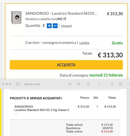 Regalo lavatrice 5 kg - Foto 3