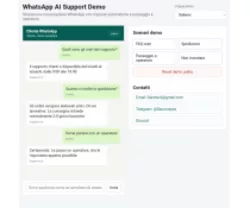 Servizio chatbot Whatsapp