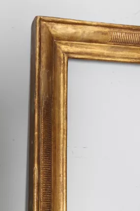 Antica Cornice Carlo X primi 800 foglia oro . Mis 73 x 57 (U, ottimo stato - Foto 6
