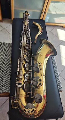 SELMER Paris MARK 6 Sax Tenore Vintage del 1975, modello che, in ottime condizioni - Anteprima 4