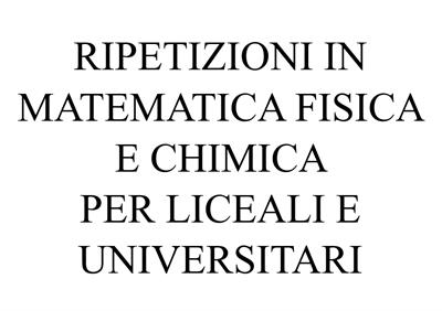 Ingegnere Ricercatore per Matematica Fisica Chimica